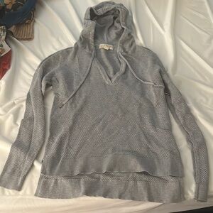 Gray Micheal Kors Women's Hooded Sweater